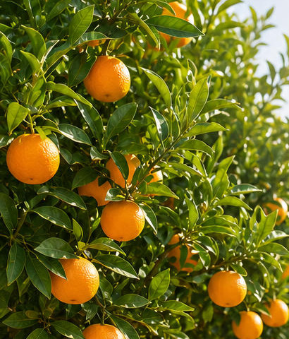 Egyptian citrus orchard